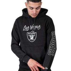 Hoodie Las Vegas Raiders NFL Script Noir New Era