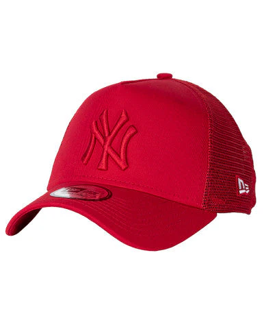 Casquette Trucker Tonal Mesh Rouge New Era – Image 2