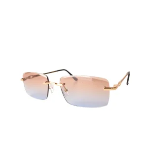 LUNETTES CENTRAL VISION VIOLET/ROSE RECTANGLE