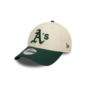 CASQUETTE 9FORTY CLR BLOCK OAKLAND A'S CREME/VERT