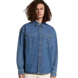 CHEMISE DICKIES HOUSTON BLEU