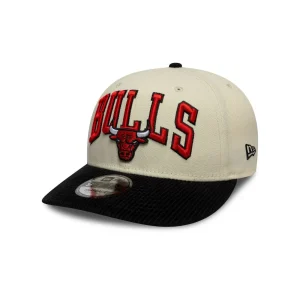CASQUETTE 9FIFTY CORDUROY BULLS BEIGE/NOIR