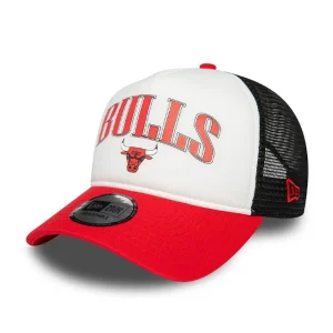 TRUCKER NEW ERA ROUGE CHICAGO BULLS