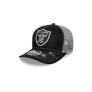 TRUCKER NEW ERA 9SEVENTY RAIDERS NOIRS/GRIS
