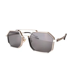 LUNETTES SEE YOU GRIS/NOIR OCTOGONE