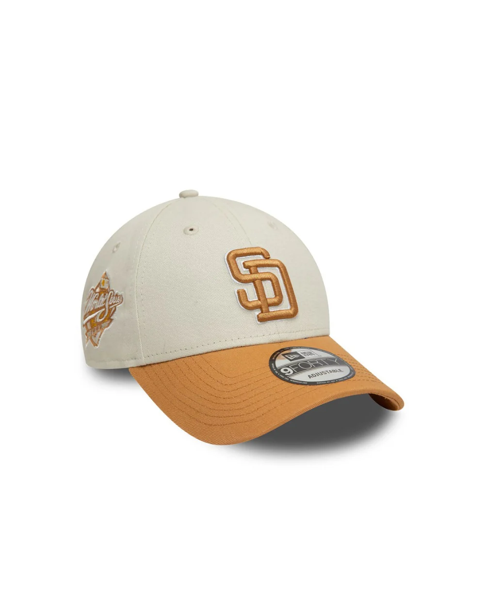 CASQUETTE 9FORTY WS PATCH SD PADRES CREME/BEIGE FONCE – Image 3