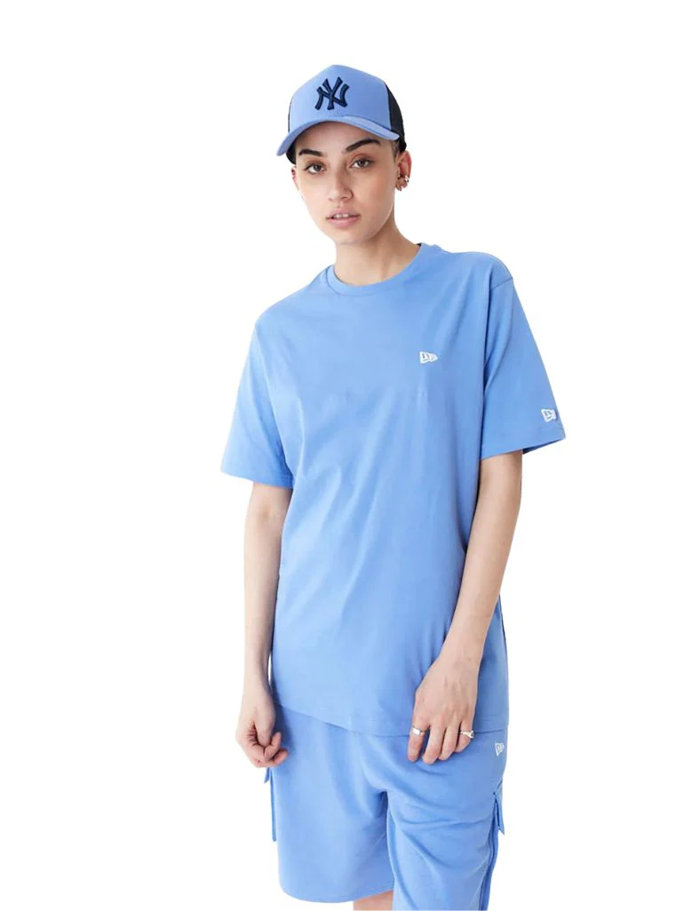 T-SHIRT NEW ERA ESSENTIALS BLEU – Image 7