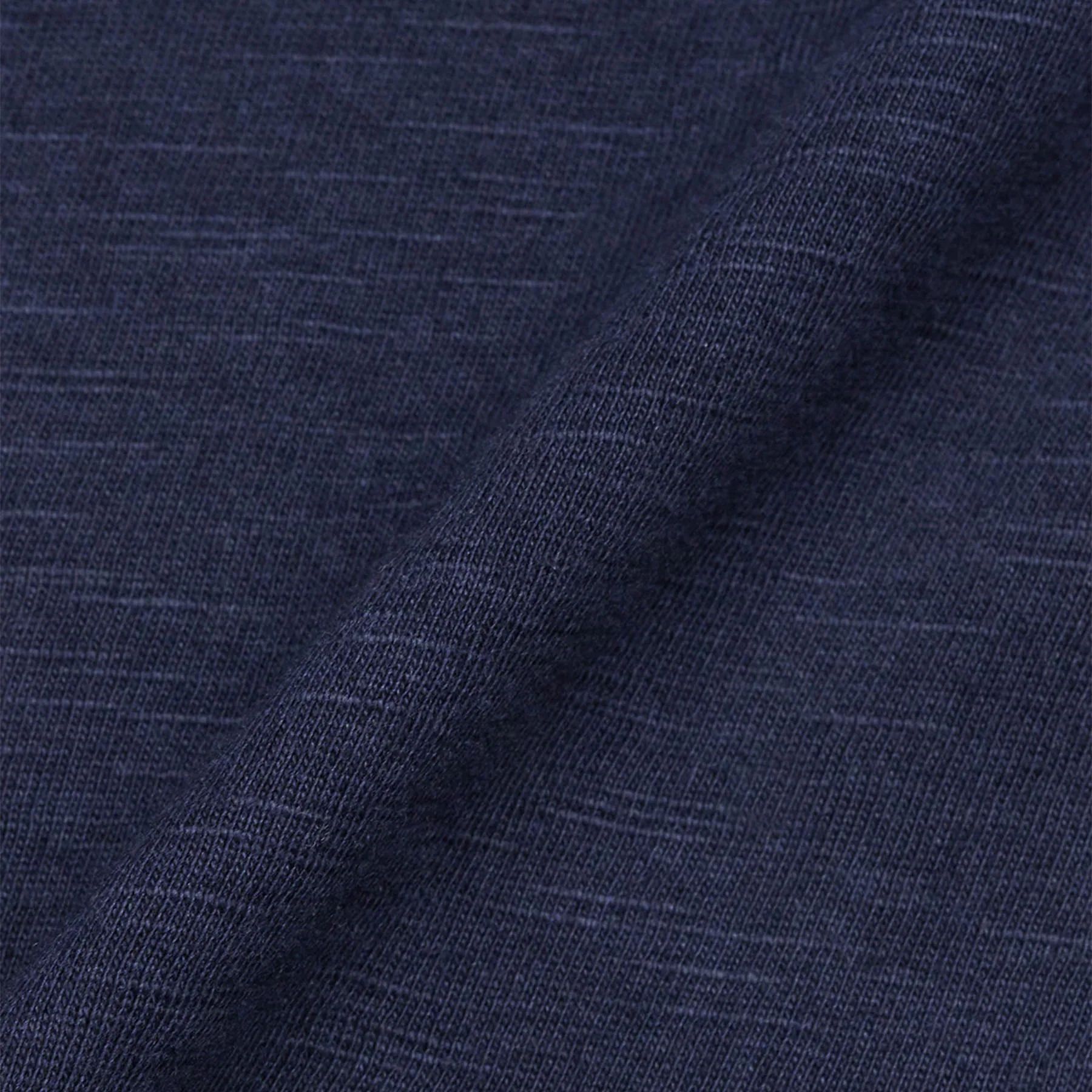 Blue de Gênes T-Shirt Grandad Blue – Image 7