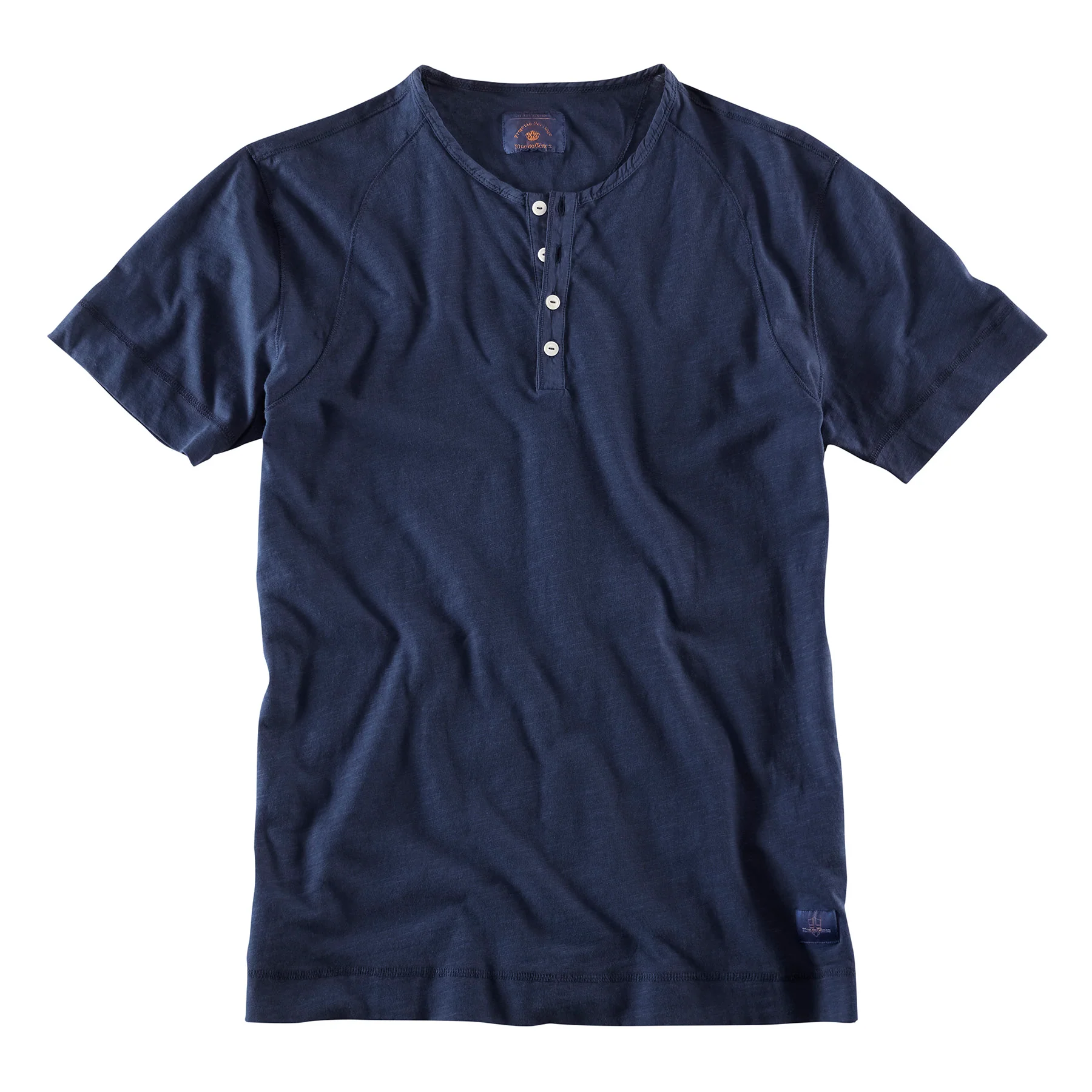 Blue de Gênes T-Shirt Nipote Navy – Image 2
