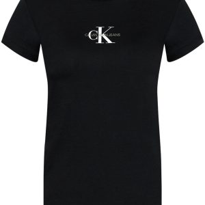 T-shirt CK Femme BLACK