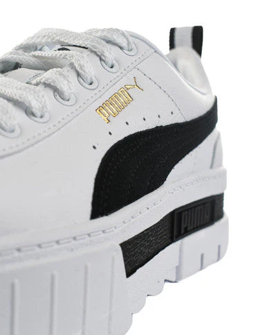 Basket Puma Mayze Blanc/Noir – Image 6